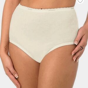 3-pack Classic Ivory 100% Cotton Women Briefs